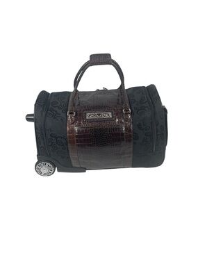 Brighton Weekender Side Wheeler Rolling Luggage Suitcase Bag Carry On Duffel